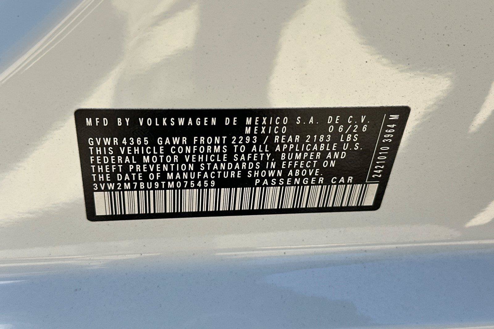New 2026 Volkswagen Jetta GLI Autobahn FWD image 26