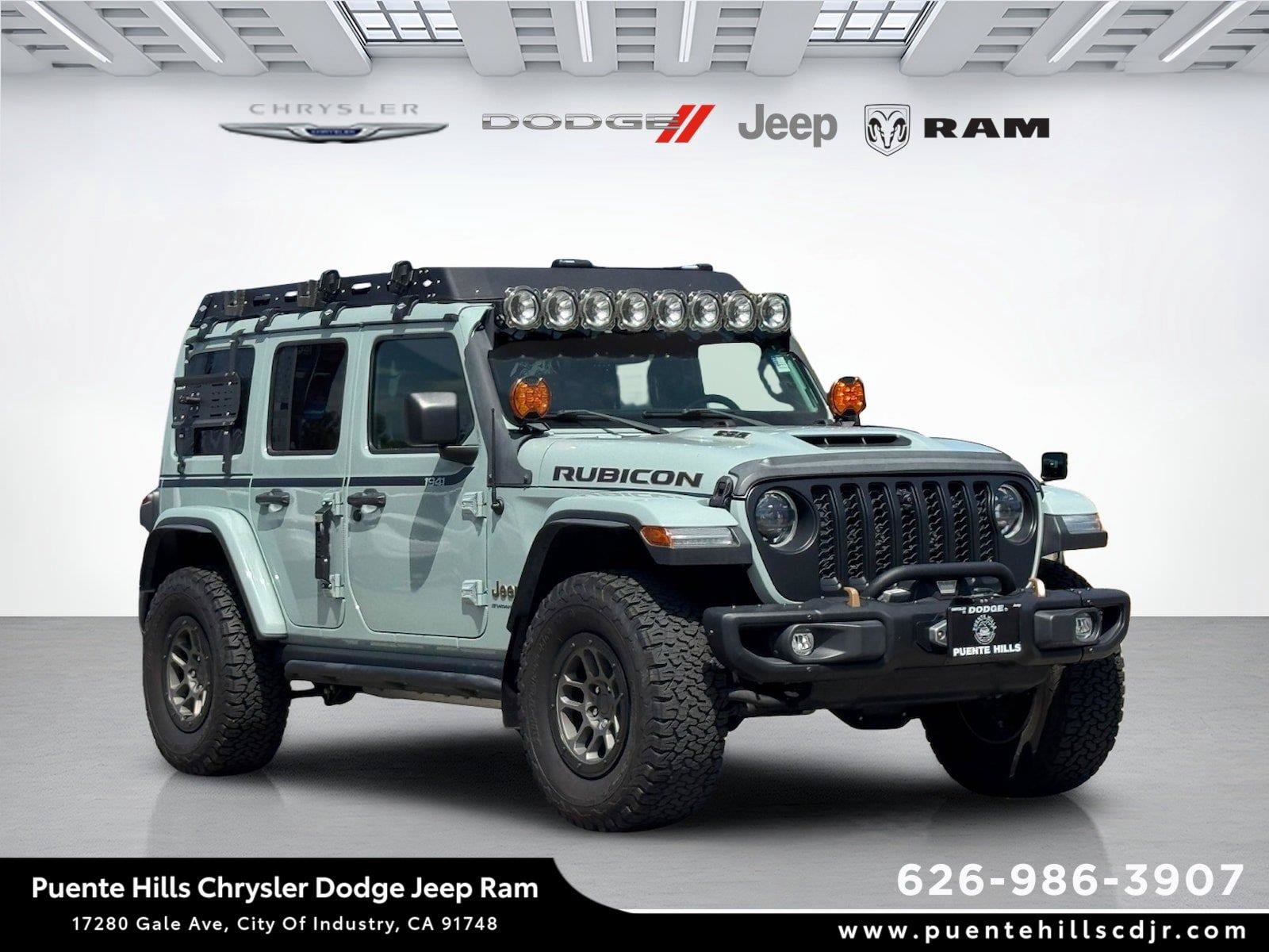 Certified 2023 Jeep Wrangler Unlimited Rubicon 392 w/ Xtreme Recon 35" Tire Package AWD/4WD image 1