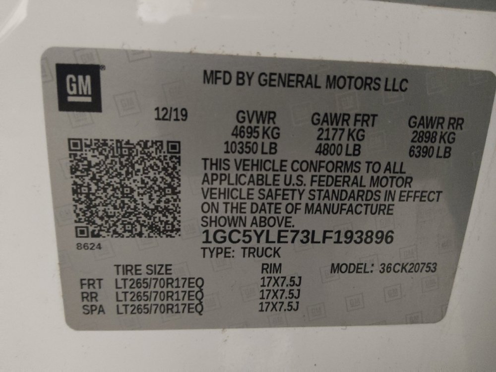 Used 2020 Chevrolet Silverado 2500 W/T w/ WT Convenience Package AWD/4WD image 33