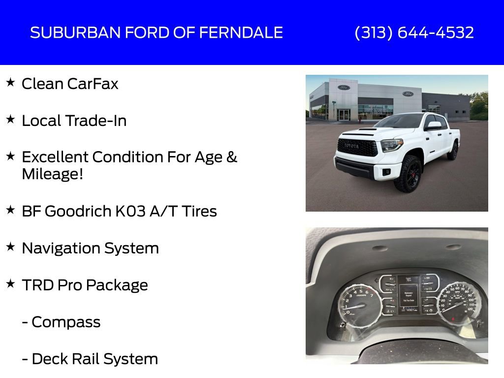 Used 2019 Toyota Tundra TRD Pro AWD/4WD image 4