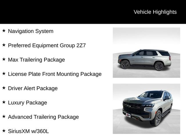 Certified 2024 Chevrolet Tahoe Z71 w/ Luxury Package AWD/4WD image 3