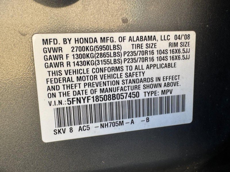 Used 2008 Honda Pilot EX-L image 24