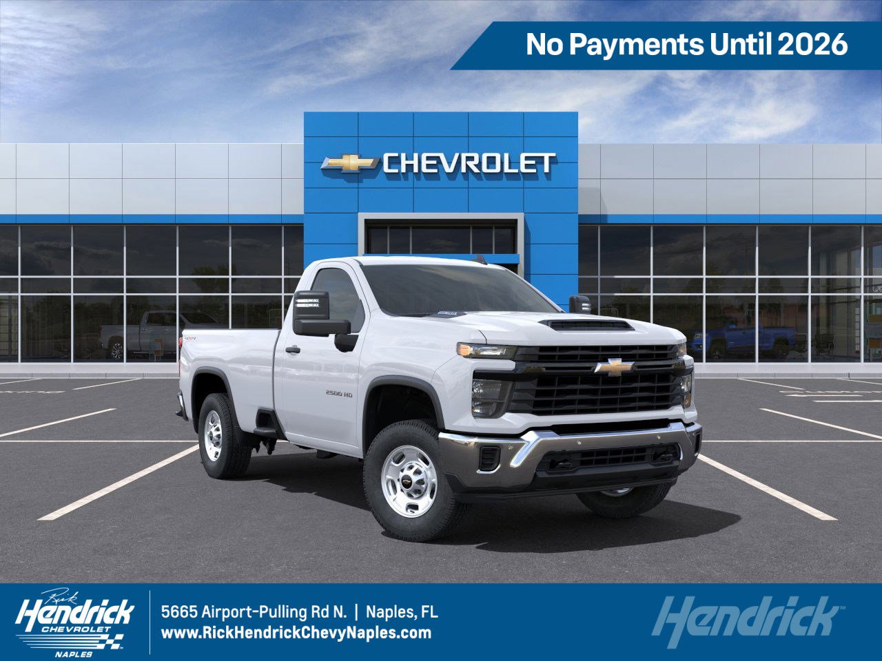 New 2025 Chevrolet Silverado 2500 W/T w/ WT/CX Safety Package