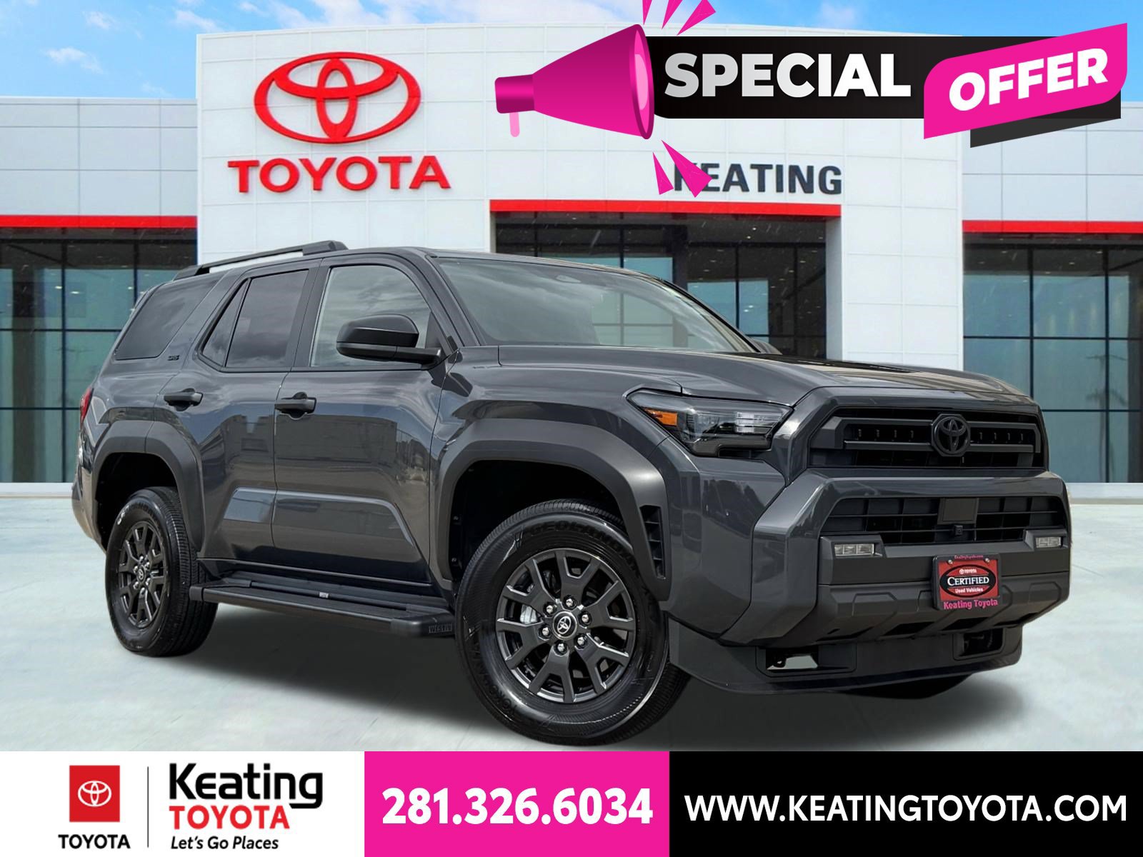 Certified 2026 Toyota 4Runner SR5 RWD 360° Tour