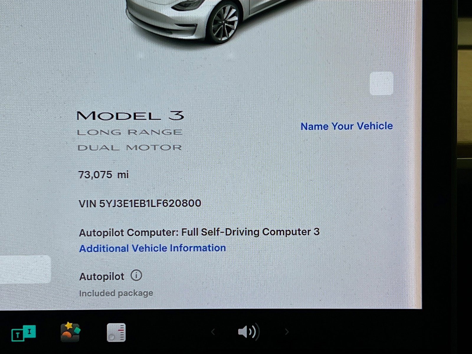 Used 2020 Tesla Model 3 Long Range AWD/4WD image 8