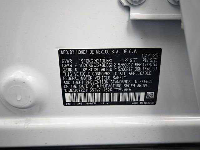 Certified 2026 Honda HR-V LX image 4
