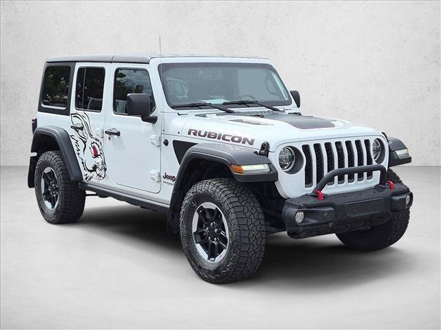 Used 2022 Jeep Wrangler Unlimited Rubicon w/ Steel Bumper Group AWD/4WD image 3