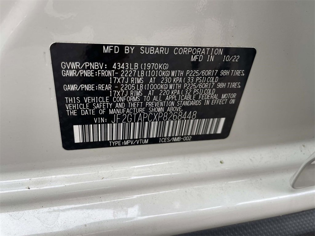 Used 2023 Subaru Crosstrek 2.0i Premium image 10