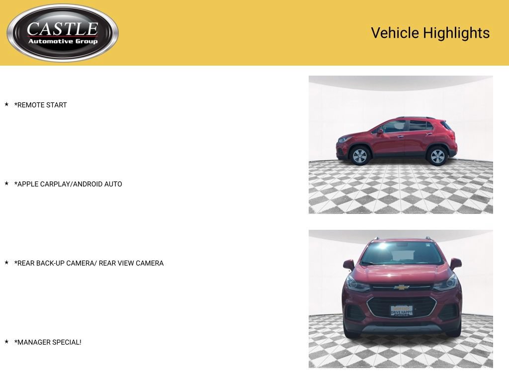 Used 2018 Chevrolet Trax LT w/ LT Convenience Package FWD image 3