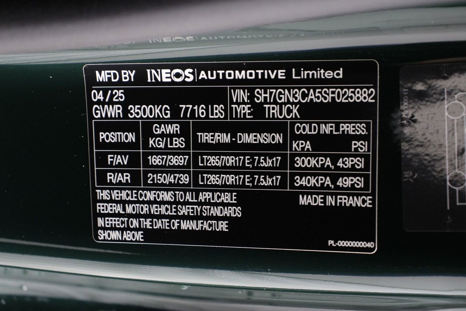 New 2025 INEOS Grenadier Trialmaster Edition image 22