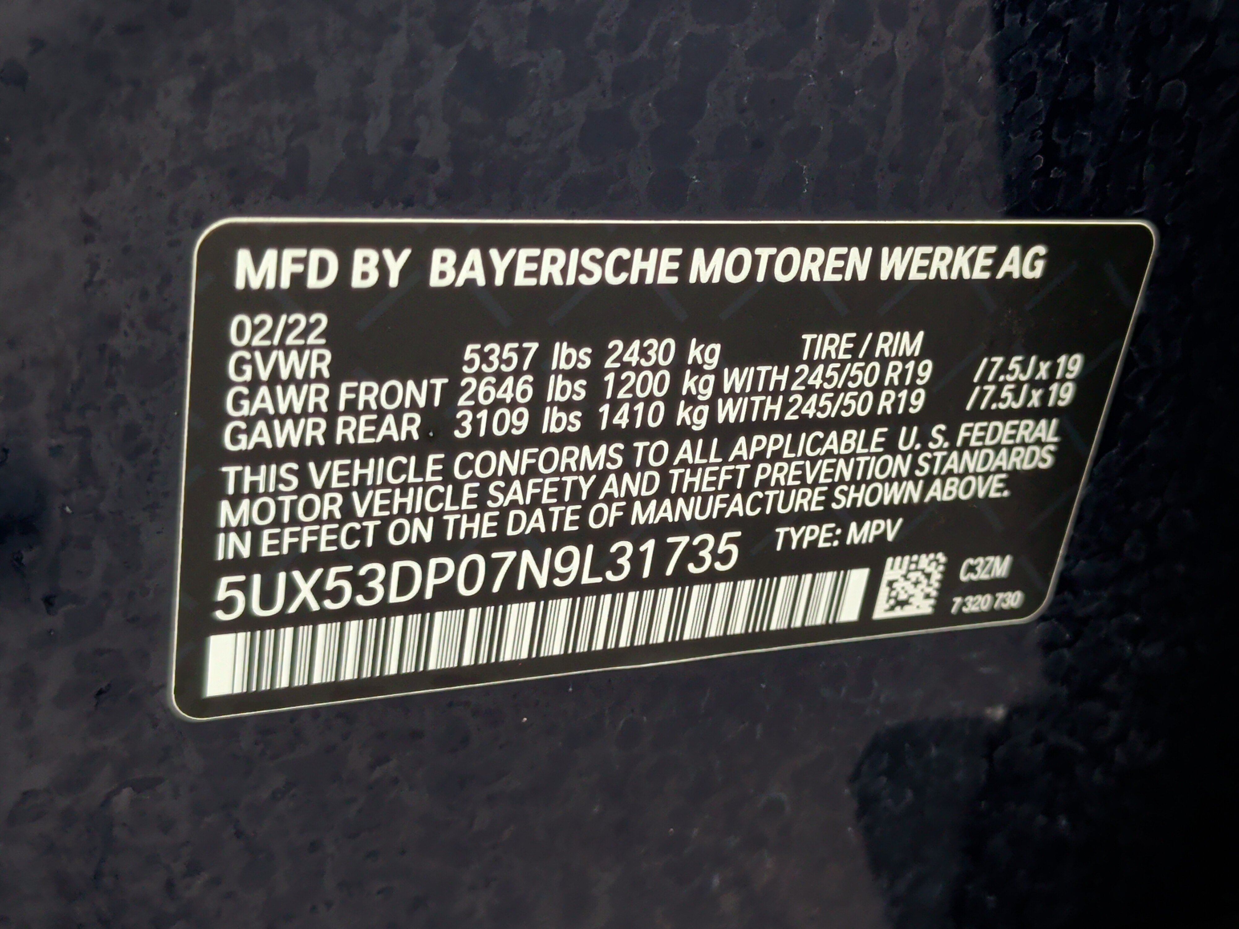 Used 2022 BMW X3 xDrive30i w/ Premium Package 2 AWD/4WD image 41