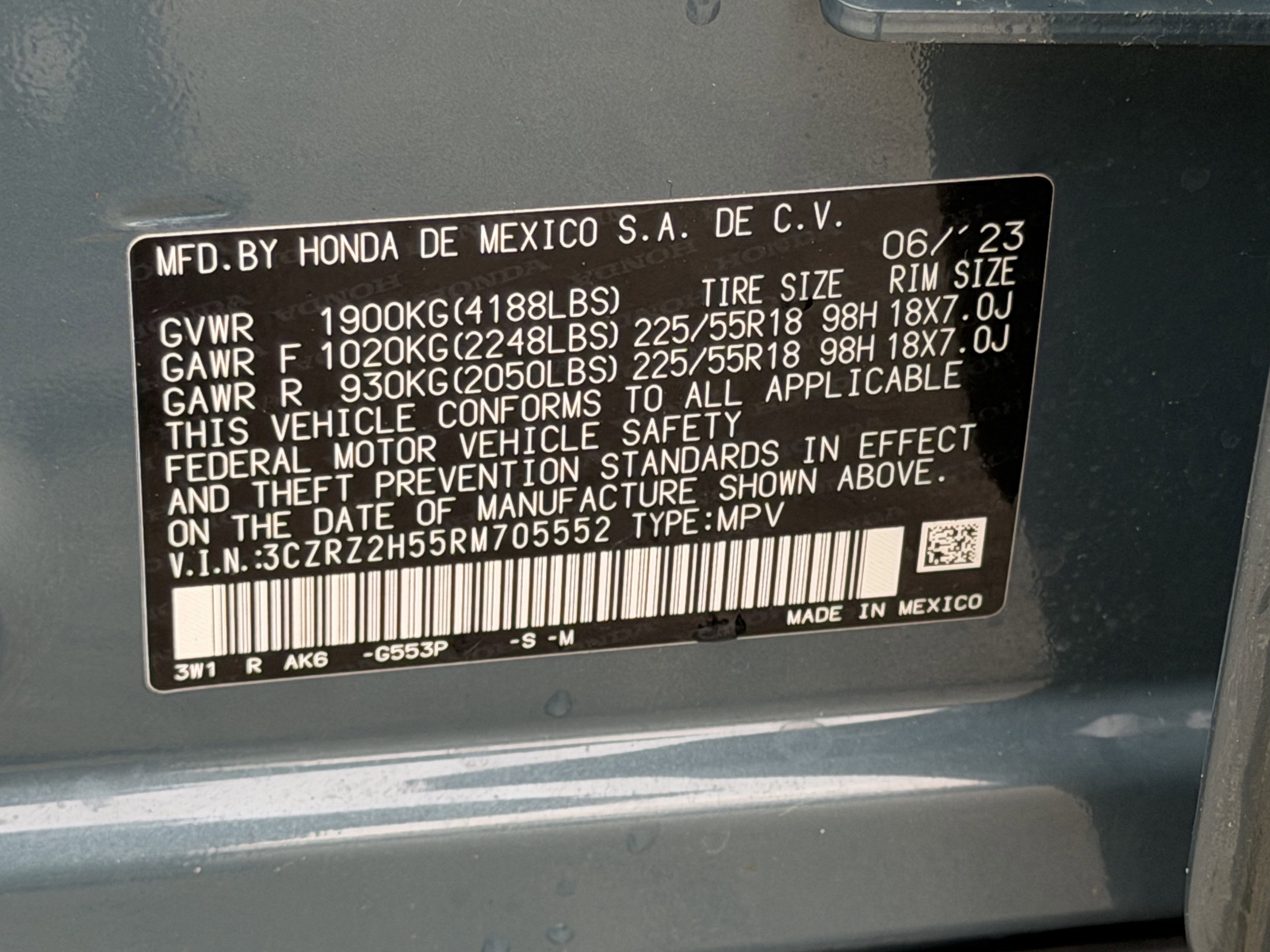 Used 2024 Honda HR-V Sport image 28