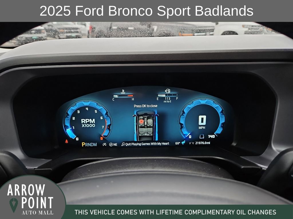 Used 2025 Ford Bronco Sport Badlands AWD/4WD image 26