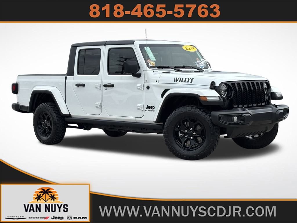 Used 2022 Jeep Gladiator Willys image 1
