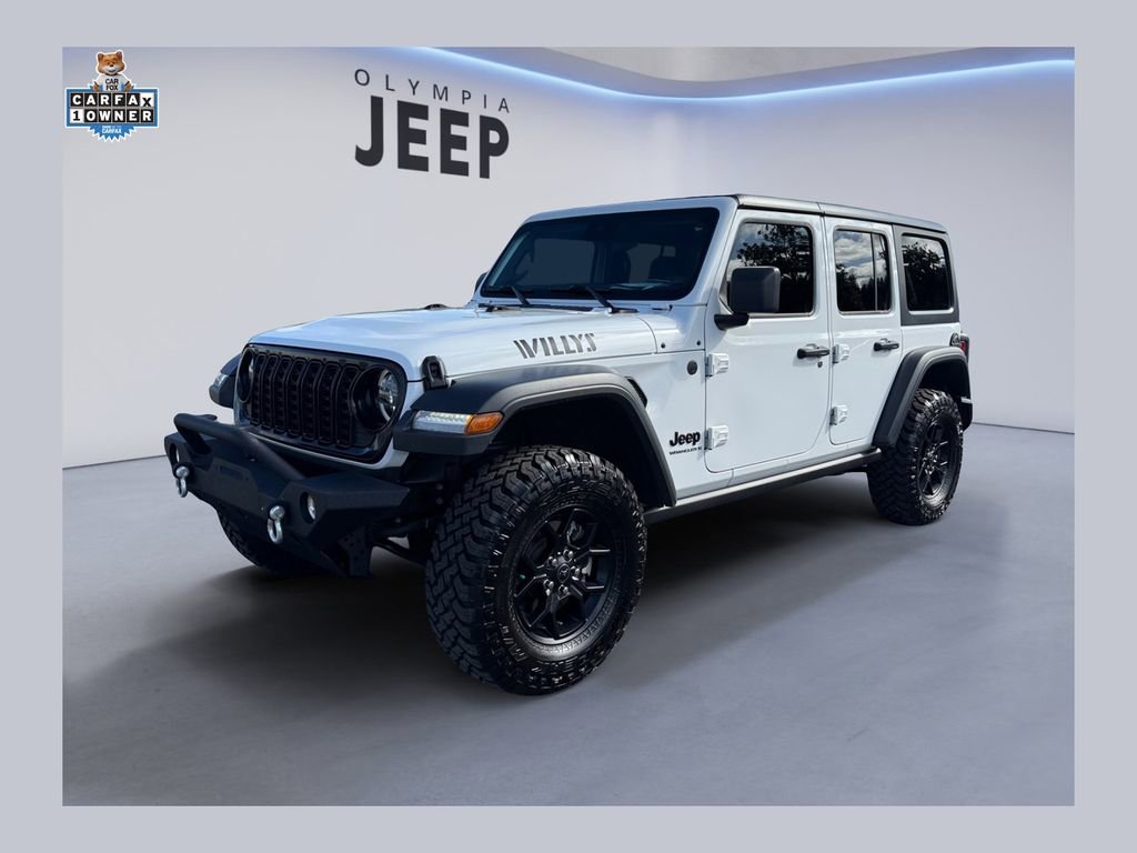 Certified 2025 Jeep Wrangler Willys