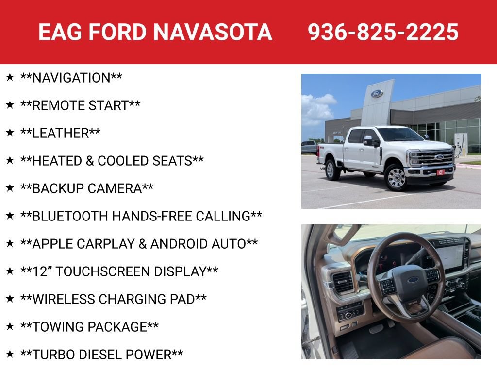 Used 2024 Ford F250 King Ranch w/ Chrome Package AWD/4WD image 4