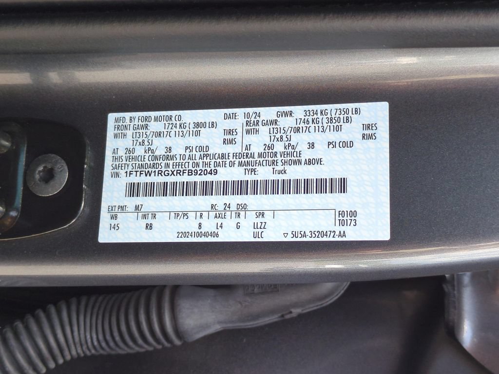 Used 2024 Ford F150 Raptor AWD/4WD image 25