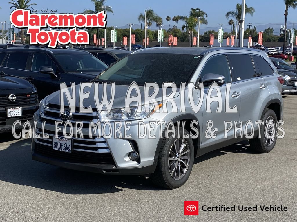 Certified 2019 Toyota Highlander XLE w/ Carpet Mat Package (TMS)