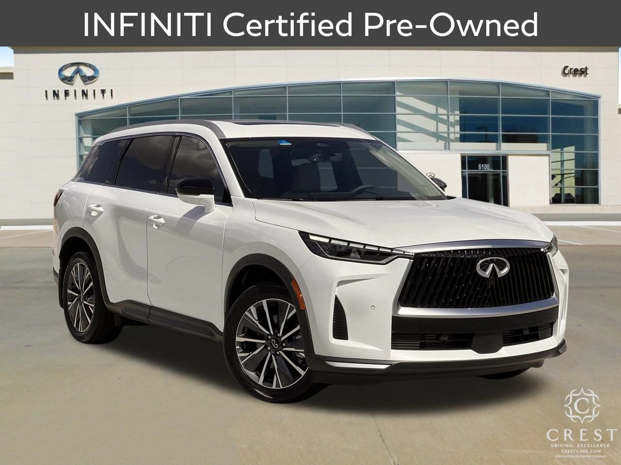 Certified 2027 INFINITI QX60 Luxe w/ Cargo Package FWD 360° Tour