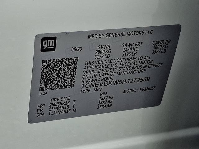 Certified 2023 Chevrolet Traverse LT AWD/4WD image 29