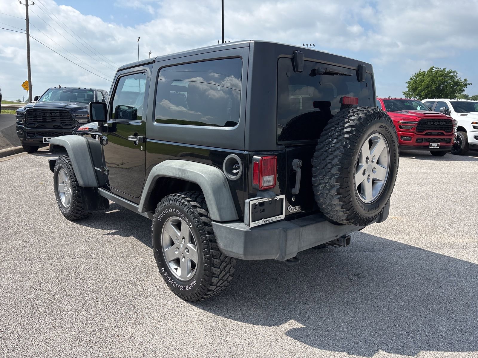 Used 2011 Jeep Wrangler Rubicon w/ Dual Top Group AWD/4WD image 4