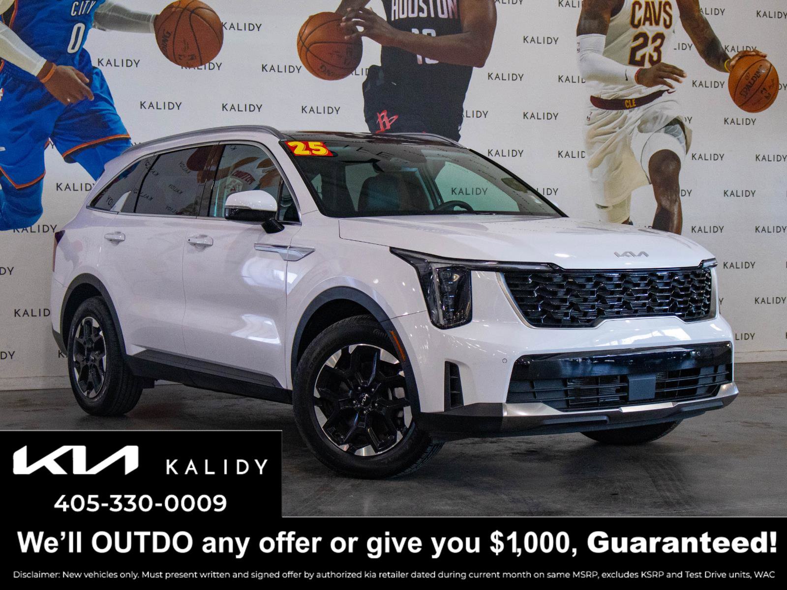 New 2025 Kia Sorento S w/ Panoramic Sunroof Package