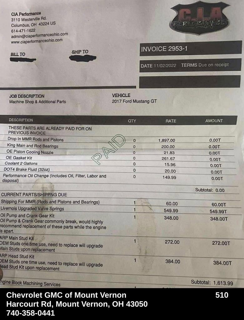 Used 2017 Ford Mustang GT w/ GT Performance Package image 8