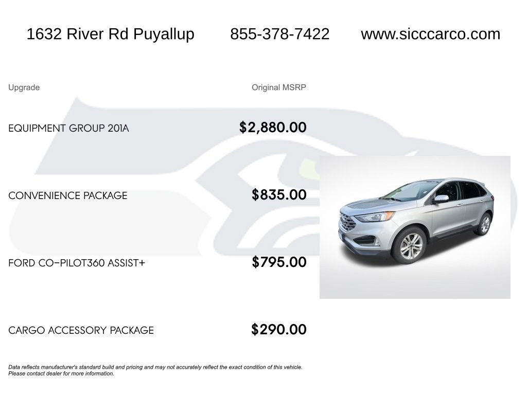 Used 2019 Ford Edge SEL w/ Equipment Group 201A image 5