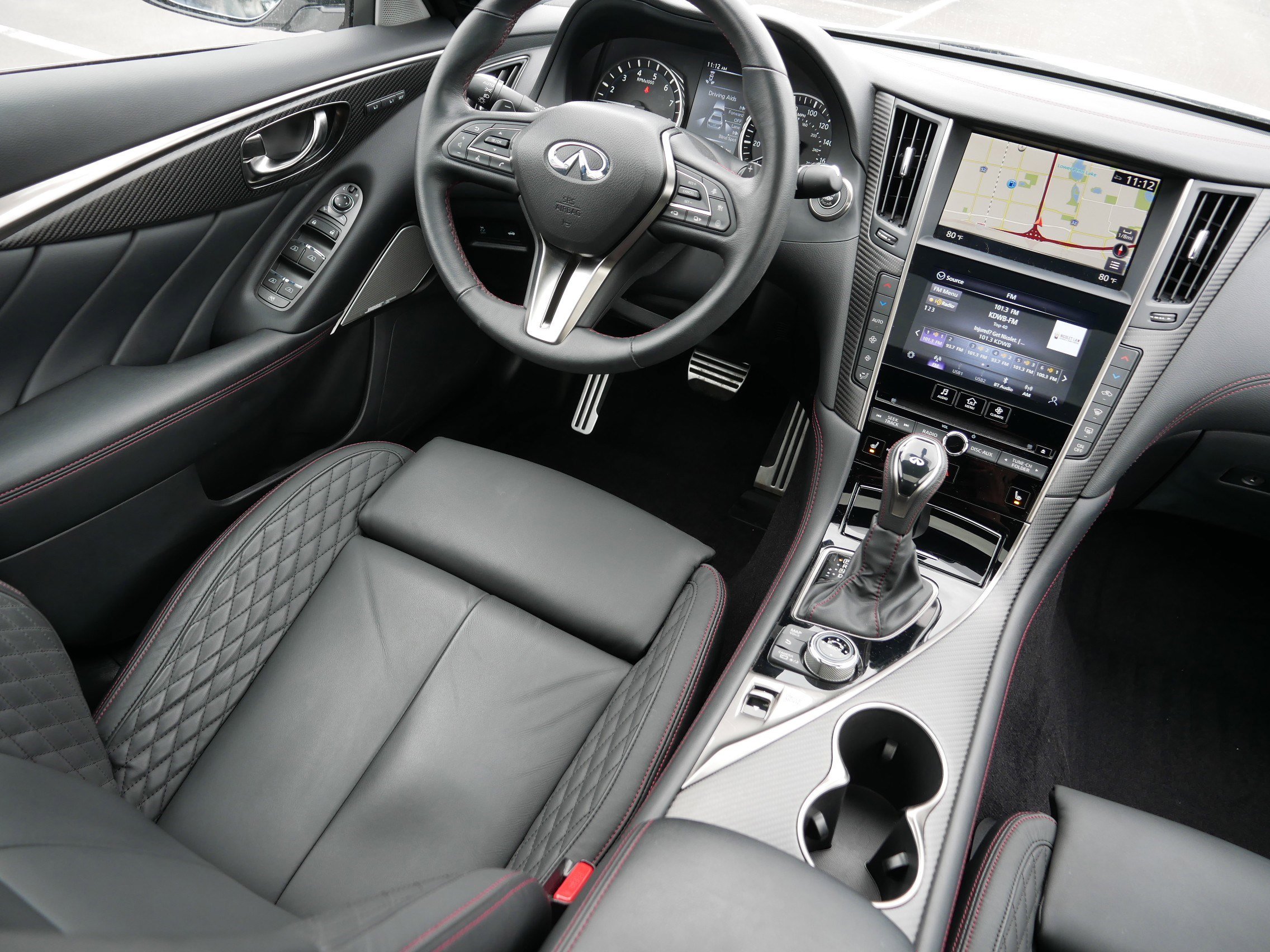 Certified 2021 INFINITI Q50 Red Sport 400 w/ Proactive Package image 9