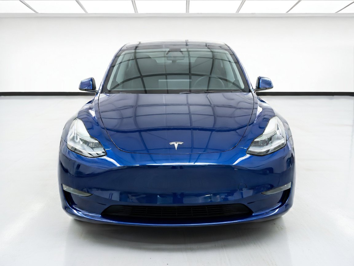 Used 2021 Tesla Model Y Long Range AWD/4WD image 2