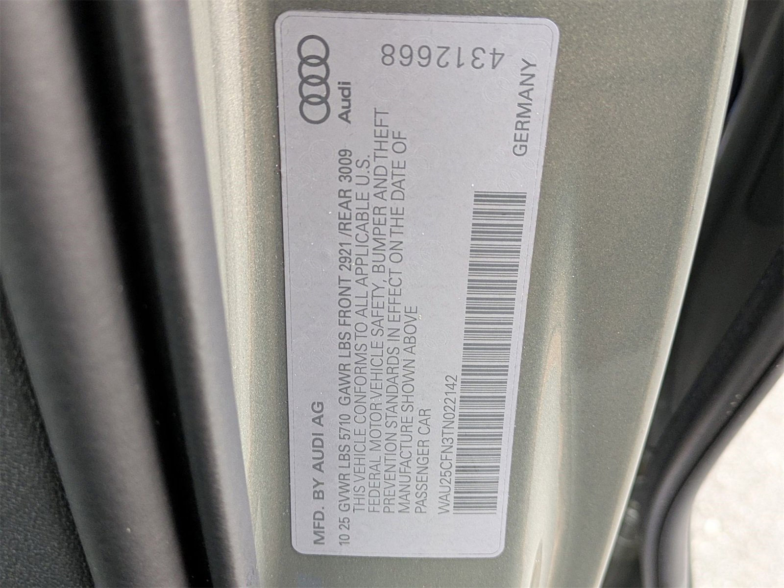 New 2026 Audi A6 Premium Plus image 17