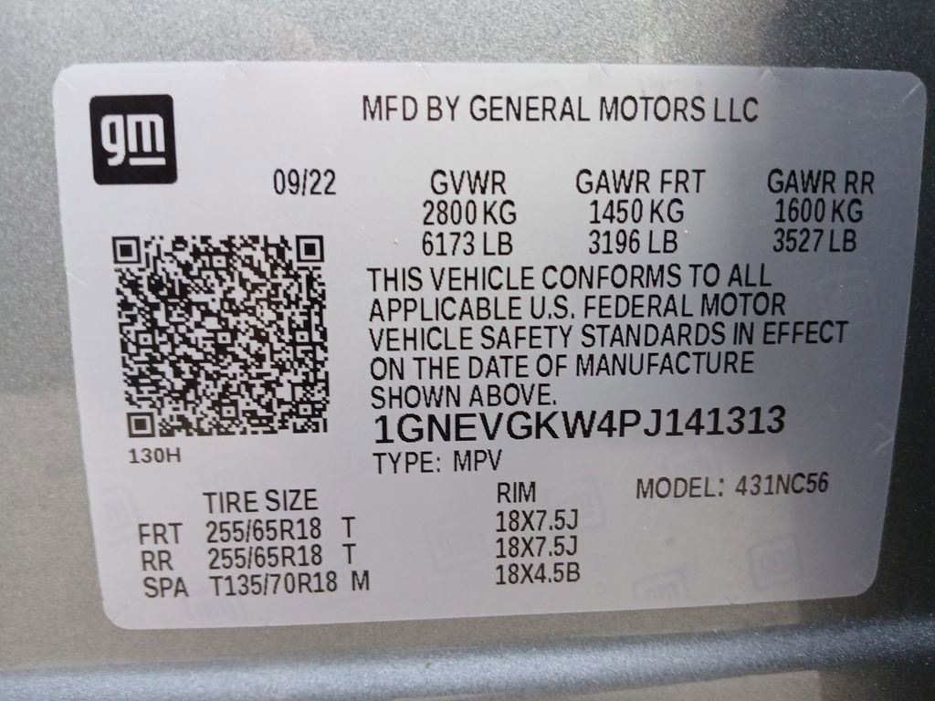 Certified 2023 Chevrolet Traverse LT image 34