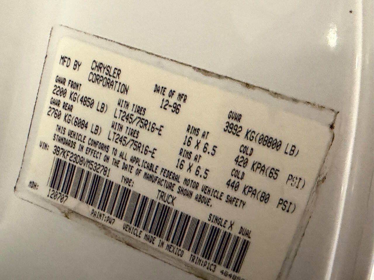 Used 1997 Dodge Ram 2500 Truck 4x4 Club Cab image 27