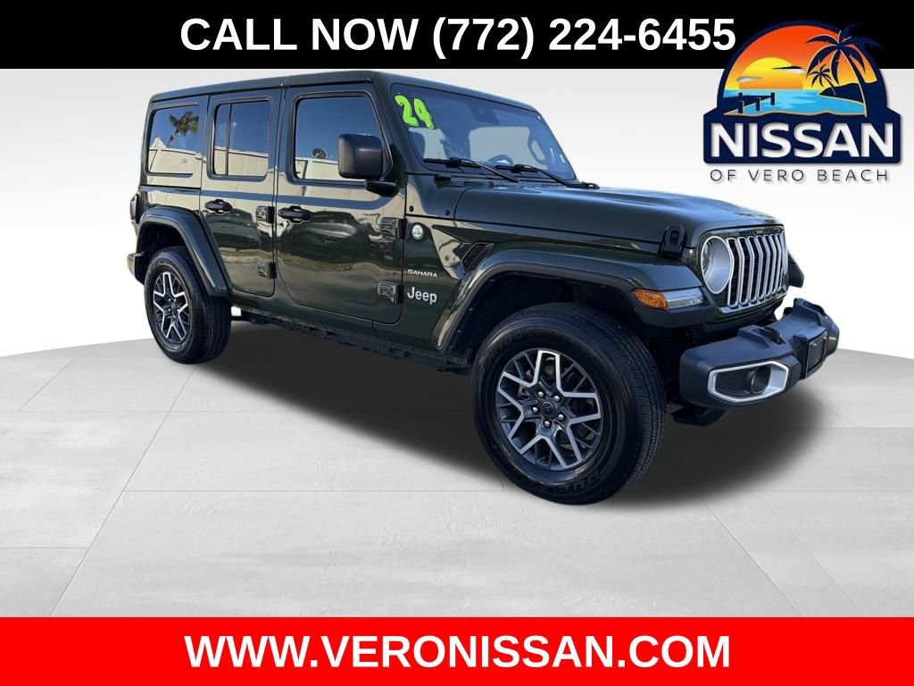 Used 2024 Jeep Wrangler Sahara image 1