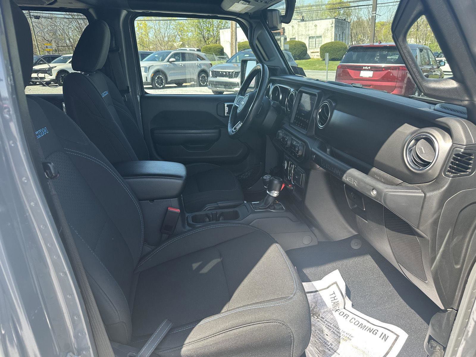 Used 2023 Jeep Wrangler Unlimited Rubicon 4xe w/ Cold Weather Group image 21