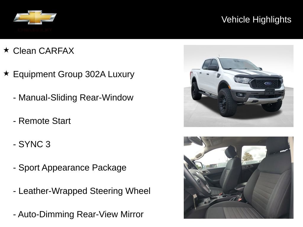 Used 2019 Ford Ranger XLT w/ Equipment Group 302A Luxury AWD/4WD image 17