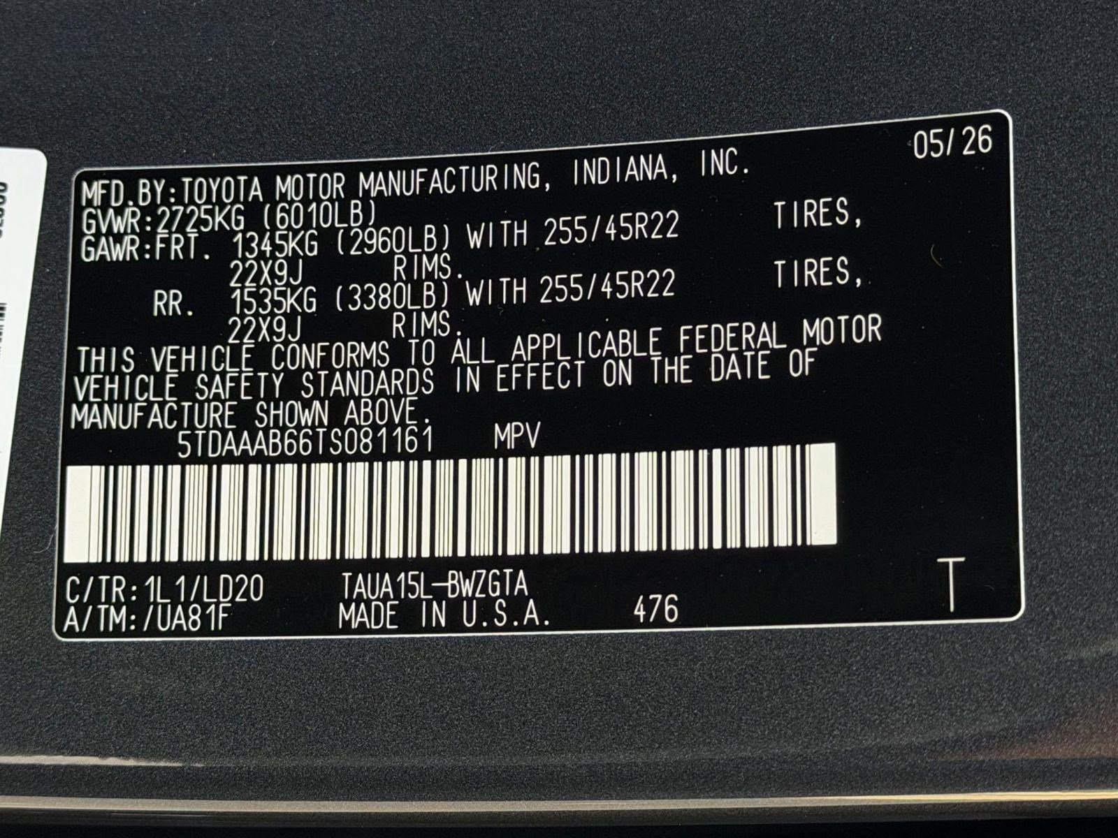 New 2026 Lexus TX 350 AWD image 20