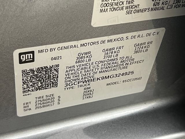 Used 2021 Chevrolet Silverado 1500 Custom RWD image 26