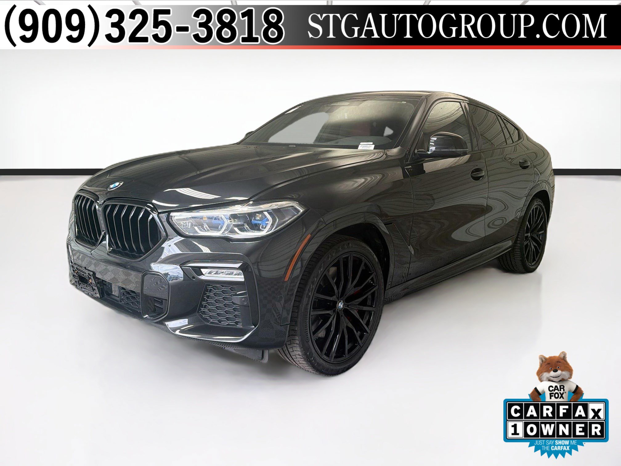 Used 2021 BMW X6 M50i w/ Executive Package AWD/4WD image 1