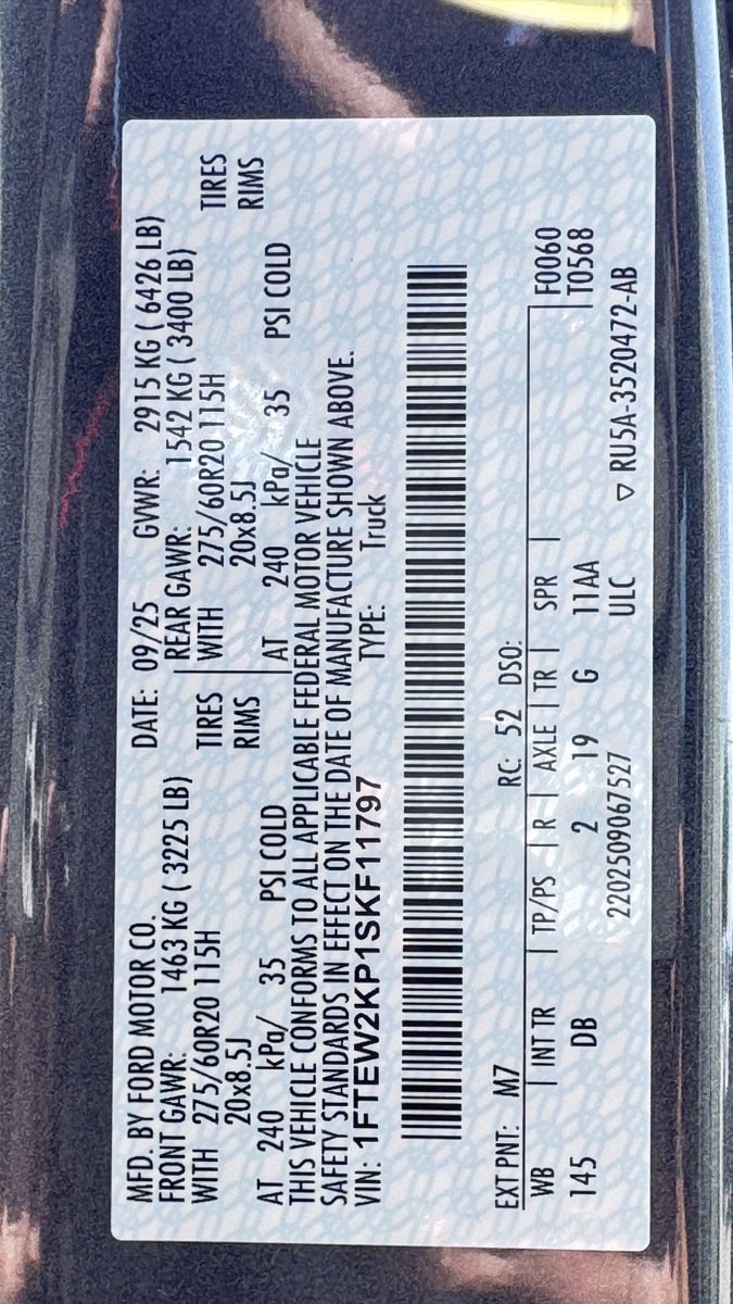 New 2025 Ford F150 STX w/ Equipment Group 200A image 13