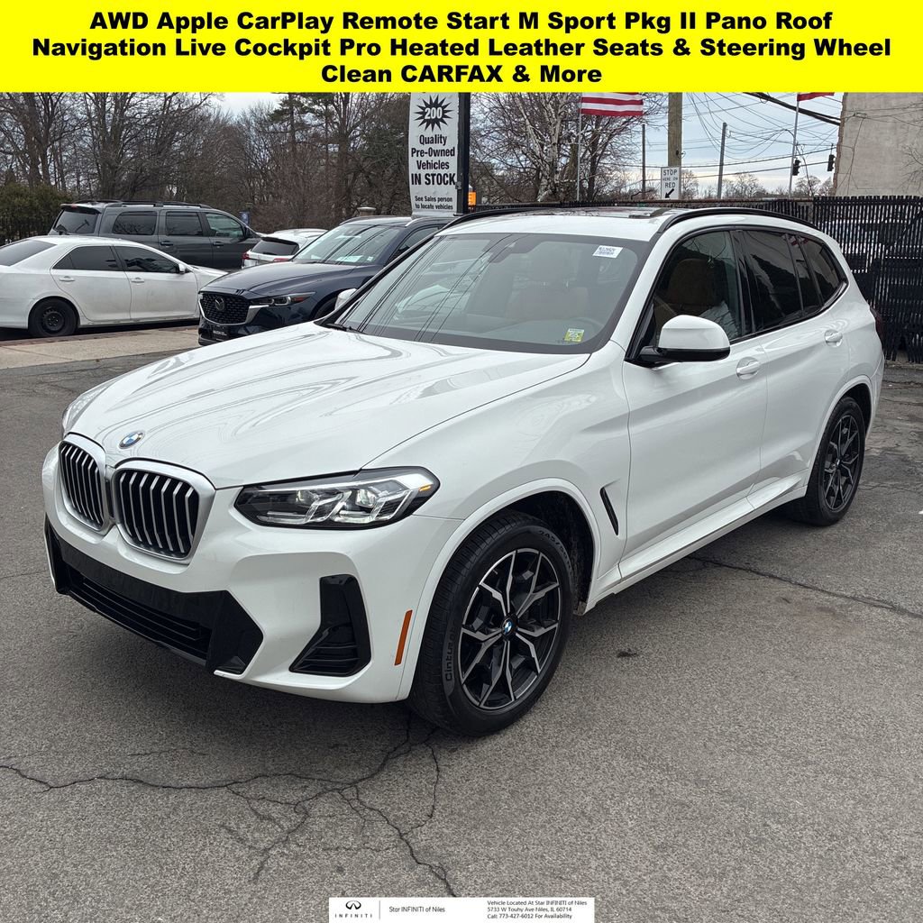 Used 2022 BMW X3 xDrive30i w/ M Sport Package 2 image 1