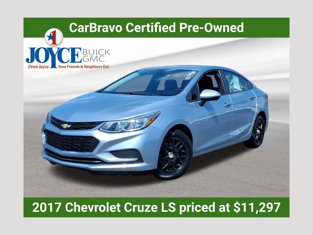 Certified 2017 Chevrolet Cruze LS