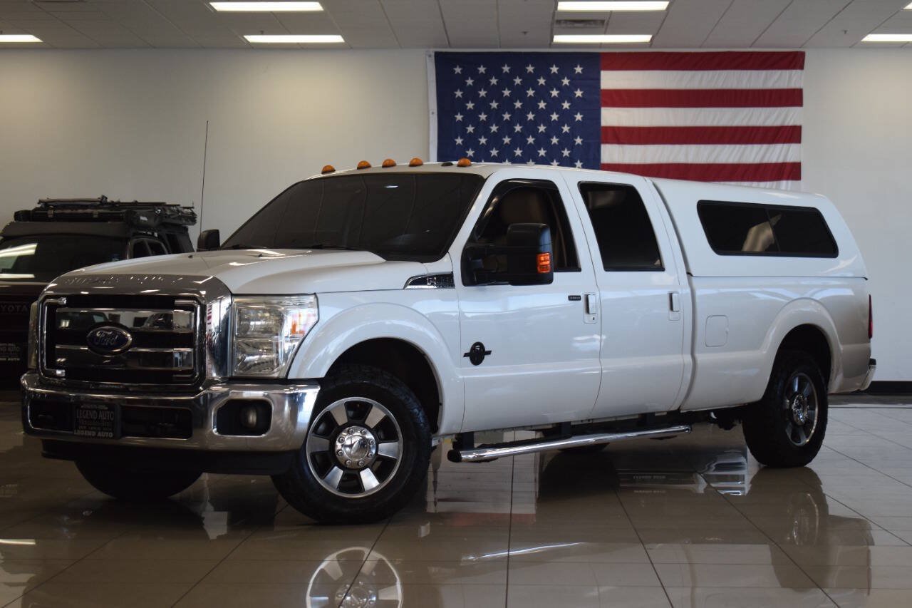 Used 2011 Ford F250 Lariat w/ Lariat Interior Pkg RWD image 12