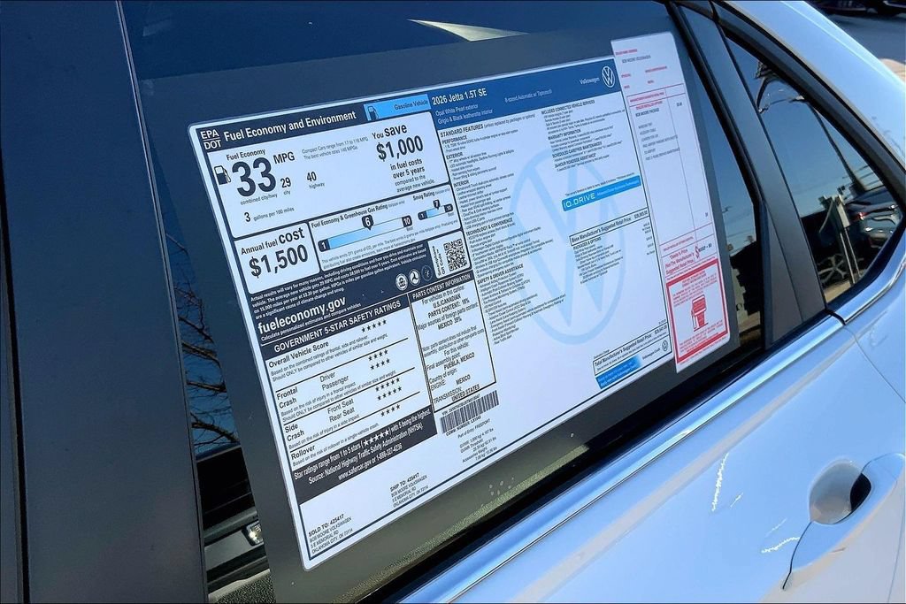 New 2026 Volkswagen Jetta SE FWD image 14