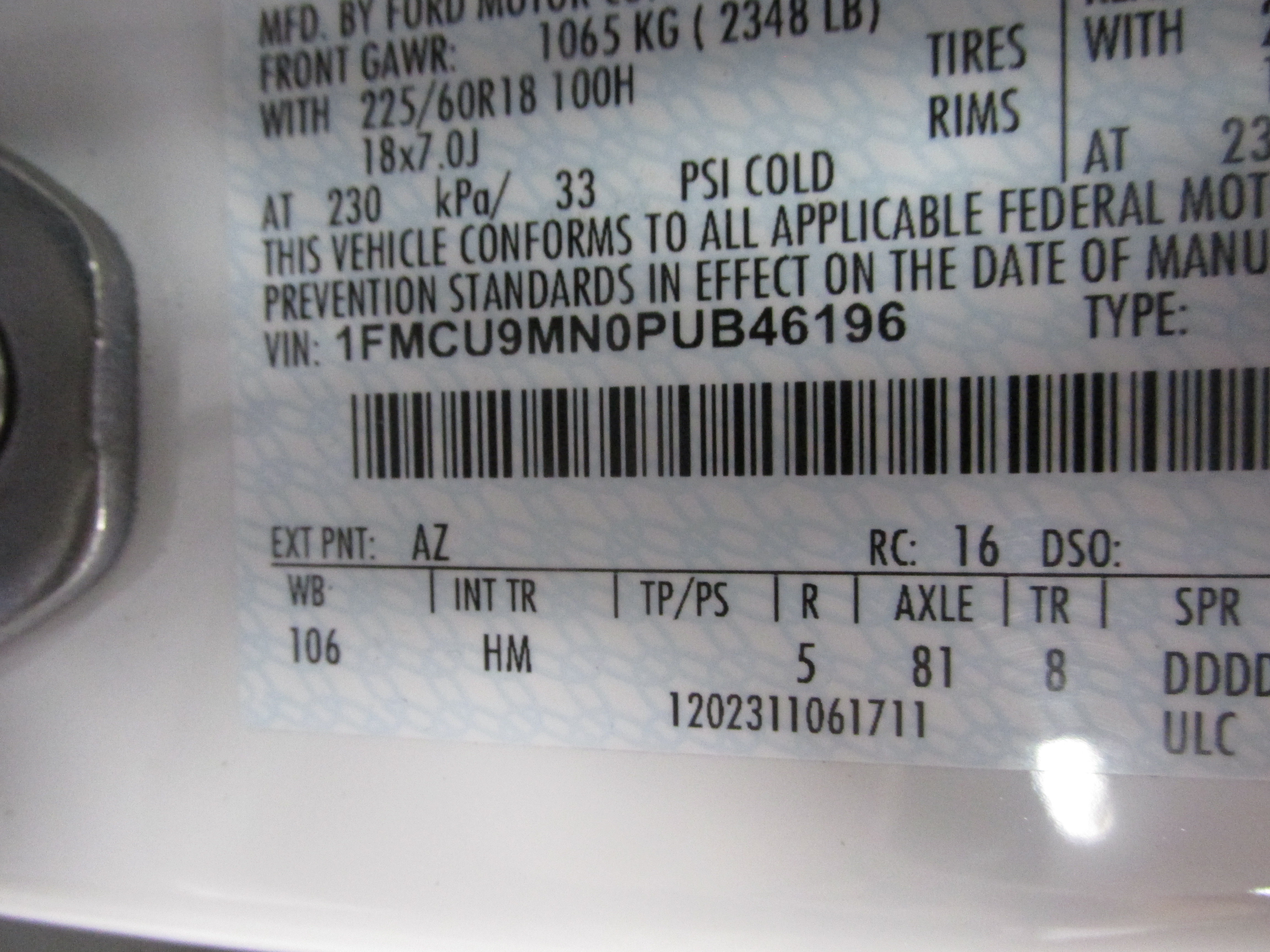 Used 2023 Ford Escape ST-Line w/ Tech Pack #1 AWD/4WD image 47