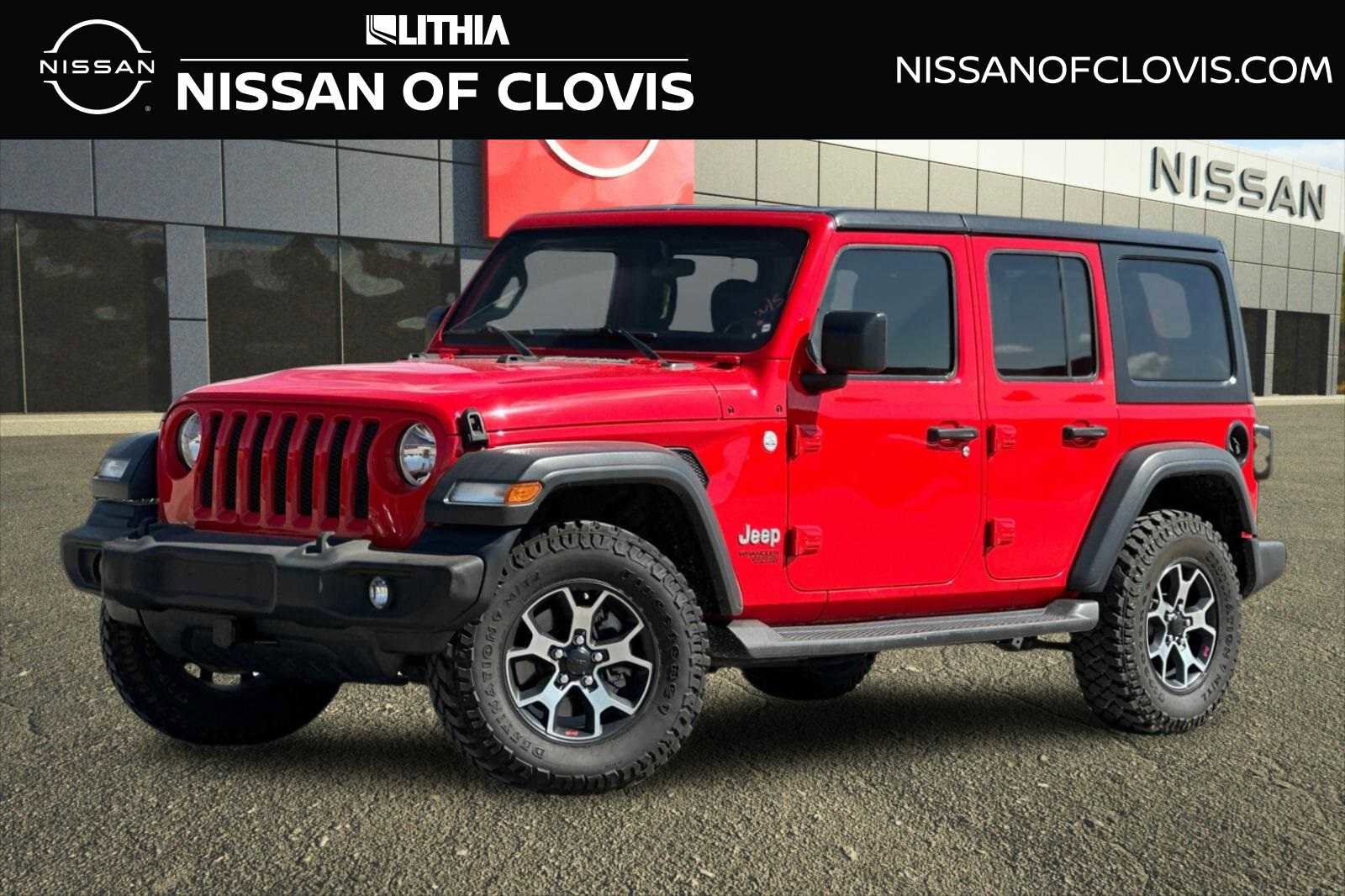 Used 2018 Jeep Wrangler Unlimited Sport S