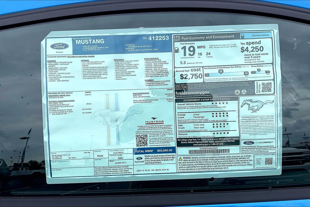 New 2025 Ford Mustang GT image 14