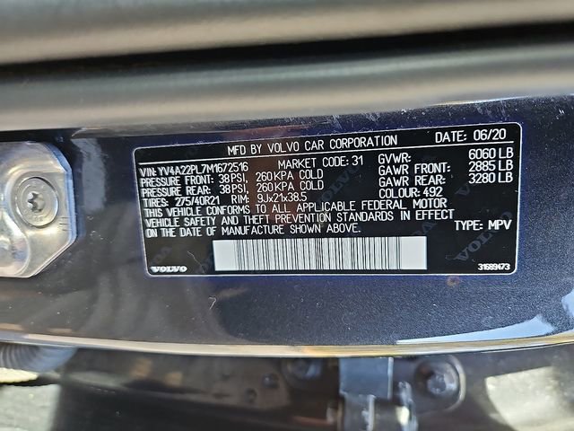 Used 2021 Volvo XC90 T6 Inscription w/ Protection Package Premier AWD/4WD image 30