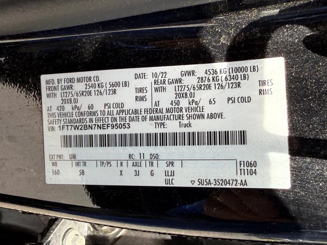 Used 2022 Ford F250 Lariat w/ Lariat Ultimate Package AWD/4WD image 34