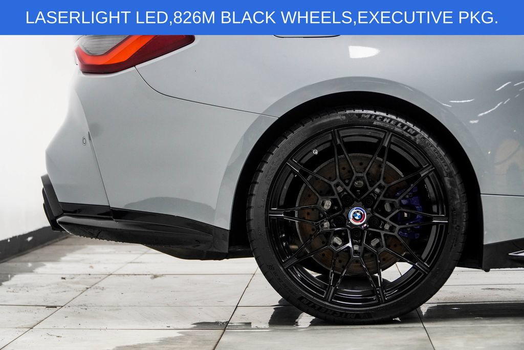 Used 2022 BMW M4 Coupe w/ Executive Package RWD image 9